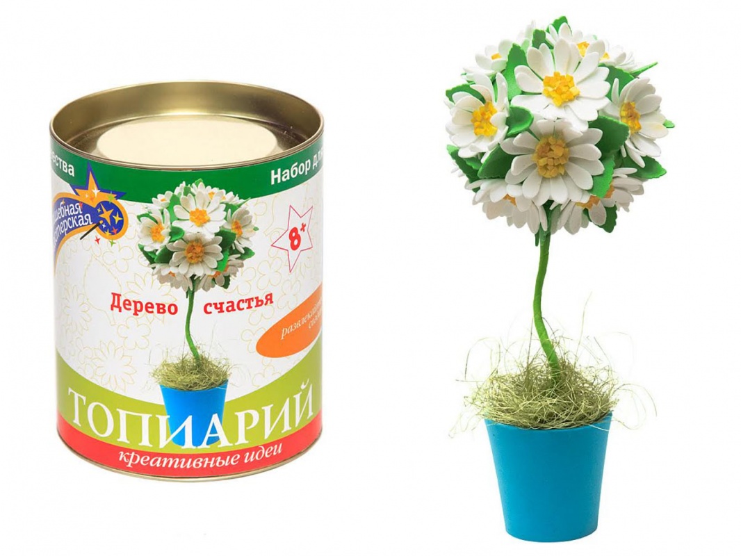 Набор для творчества "Дерево счастья. Ромашки"  Волшебная мастерская ТПМ-04														