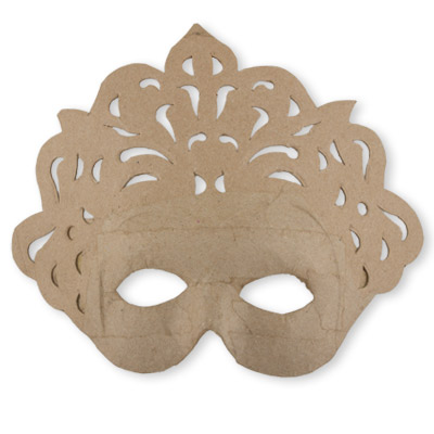 Заготовки папье-маше "Маска" 20,5*20,5*4см  Love2art PAM-007														