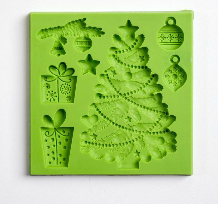 Молд для творчества "Новогодние подарки" 8*8см  СЛ 2331113														