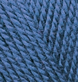 Пряжа "Extra" 409 джинс 5*100 г. 220м 100 % акрил  ALIZE 409														