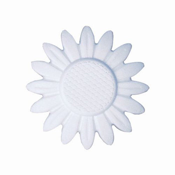 Пенопласт белый Подсолнух d=15см