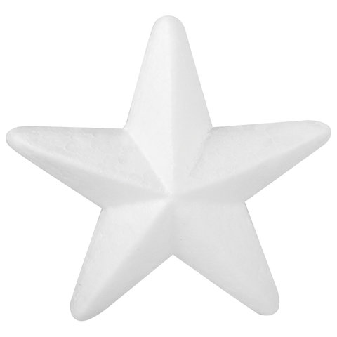 Пенопласт белый Звезда d=10см за 1шт  Остров Сокровищ 661367														