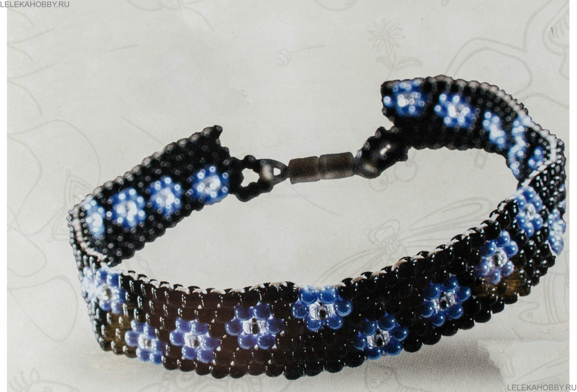 Набор для бисероплетения Радуга Бисера "Браслет Гирлянда"
