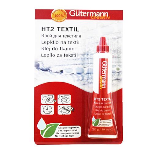 Клей текстильный HT2 TEXTIL 20гр.  Gutermann 639842														