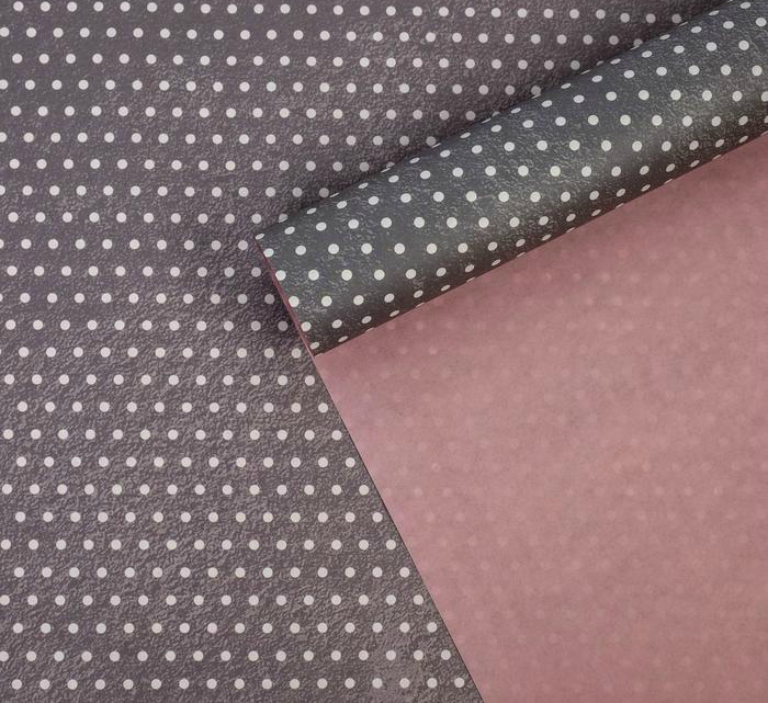 Бумага упаковочная крафт Нежный горошек/Письма 50*70см за 1шт. 5070566/2771480														