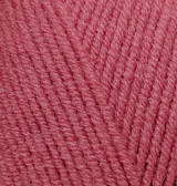Пряжа "LANAGOLD CLASSIC" 359 темная роза 5*100 г. 240м 49% шерсть, 51 % акрил  ALIZE 359														
