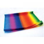 Бумага тонкая (папиросная), радужный, 20г/м², 50х70см, 5л. (91077) 