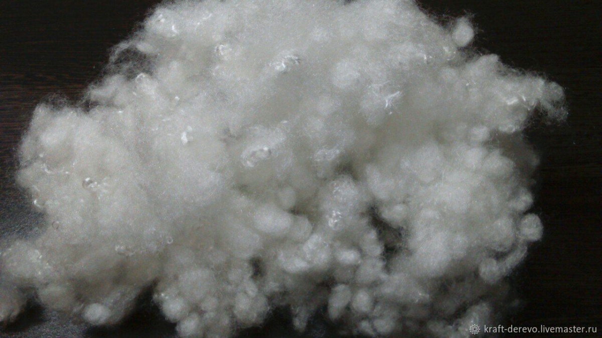 Наполнитель для мягких игрушек Синтешар 100г.														