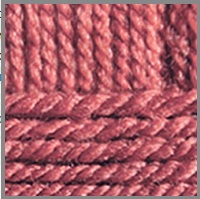 Пряжа "Самобытная" 21 брусника 10*100 г. 200м 50% шерсть, 50 % акрил  Пехорка