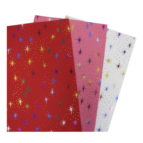 Фетр листовой "Звезды" 1.0мм  180гр. А4 за 1 лист														