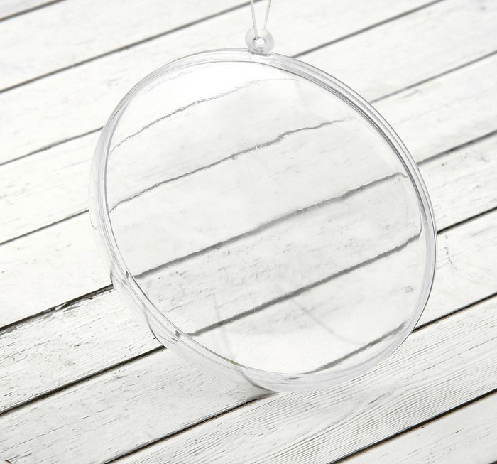 Заготовка  пластиковая Круг плоский, 4,6*10*10см за 1шт.  СЛ 2291346														