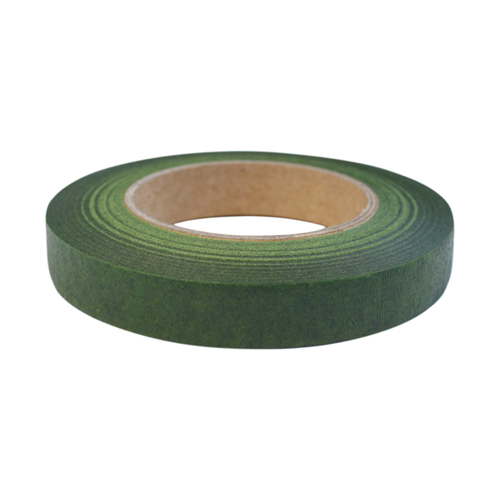Лента флористическая 12,0мм тейп лента цв. 880 зеленый 12,0мм*27м 977957/319														