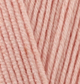 Пряжа "LANACOTON" 393 св. розовый  10*50 г. 160м 26% шерсть, 26%хлопок, 48% акрил  ALIZE 393														