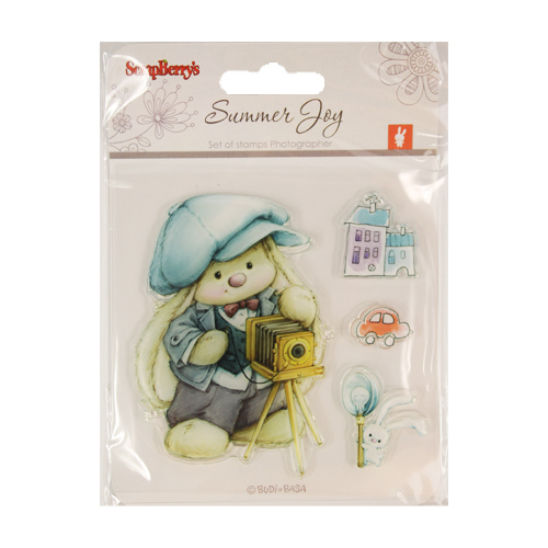 Штамп набор "Зайка Ми"  ScrapBerrys SCB4902006