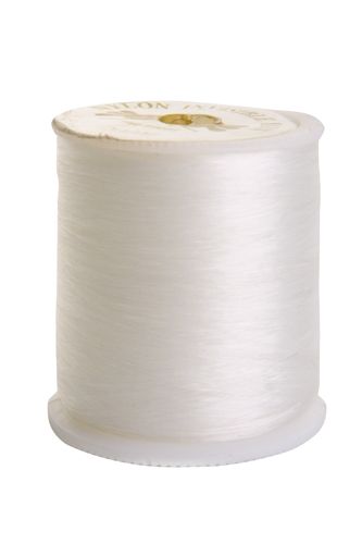 Мононить (проволока) для бисера 0,12мм белый на катушке 200м 135343/0207-0019/М12-020														