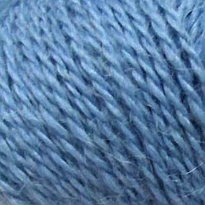 Пряжа "Деревенская" голубое небо 177 10*100 г. 250м 100% шерсть п/грубая  Пехорка 177														