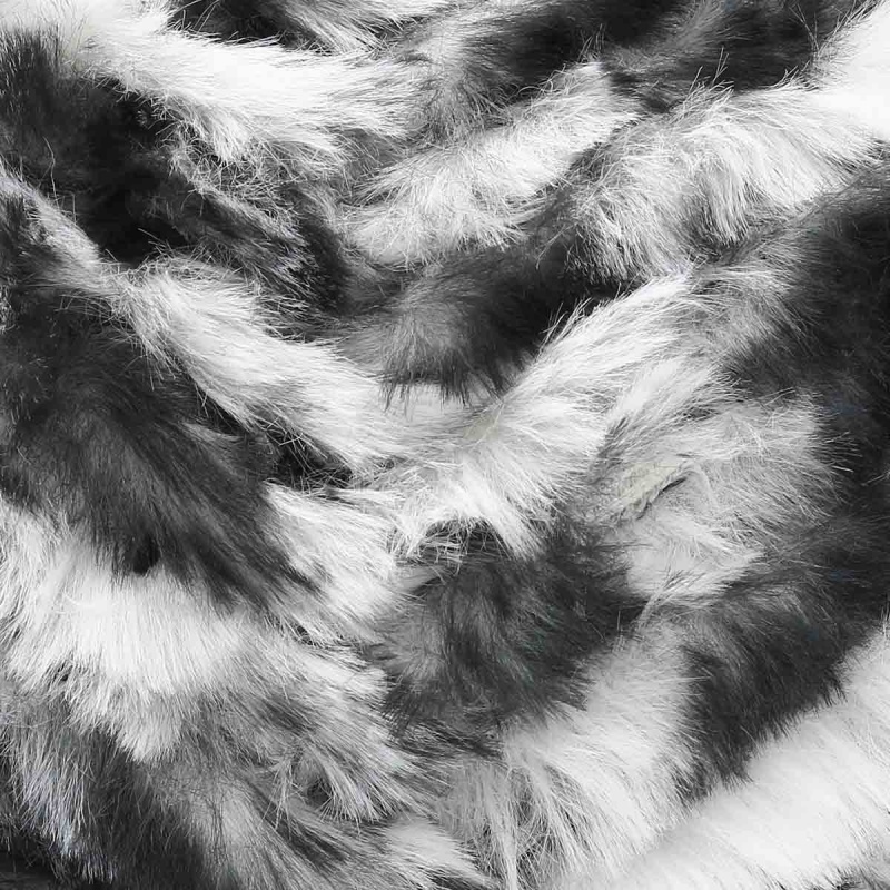 Пряжа "Артемида" 41 черный-белый 5*100 г. 60м 100% микрофибра ПЛ  Astra Premium 41														