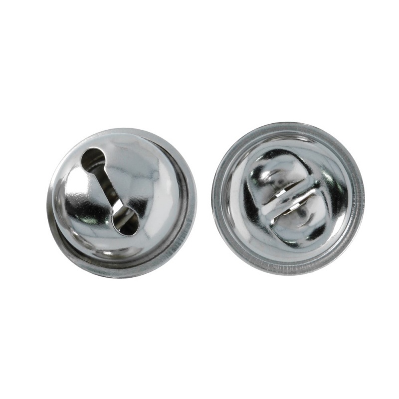 Бубенчики Zlatka металл NI-10 цвет №02 никель 10шт. диаметр 10мм за 1шт NI-10														