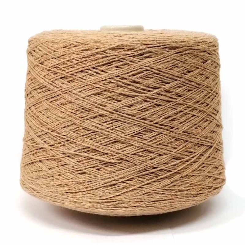 Пряжа в бобинах "Lana Bourette" 141 желтый 0,872кг 68% шерсть, 26% буретный шелк, 6% полиамид  Filati 141														