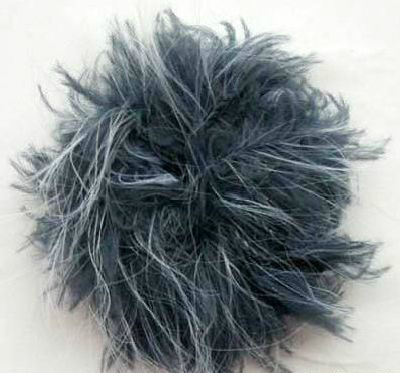 Пряжа "Лисичка" 004 серый 5*100 г. 90м 56% нейлон, 44% полиэстер  Nazar 004/688122														