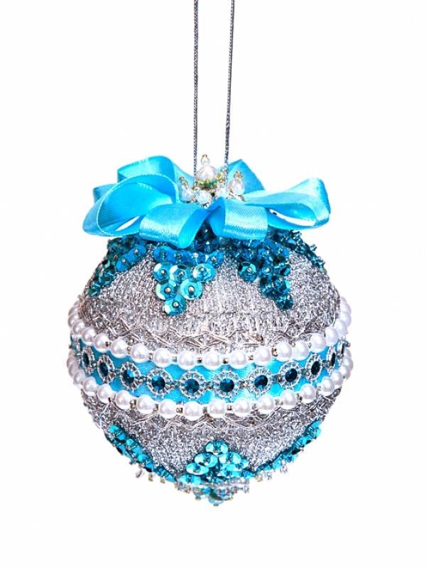 Набор для творчества "Новогодний шар. Снежная королева" пайетки   Волшебная мастерская ШП-13														