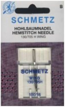 Иглы для быт. шв. машин для мережки 130/705 Н №100 (в пачке 1 шт.)  SCHMETZ 130/705 H №100														