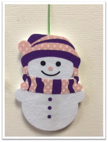 Набор для творчества "Игрушка "Елка/Снеговик/Сова" из пенопласта 30см  CENTRUM