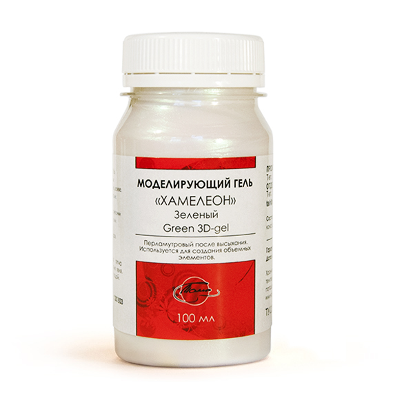 Гель моделирующий "ХАМЕЛЕОН" зеленый 100 мл  ТАИР 1201503														