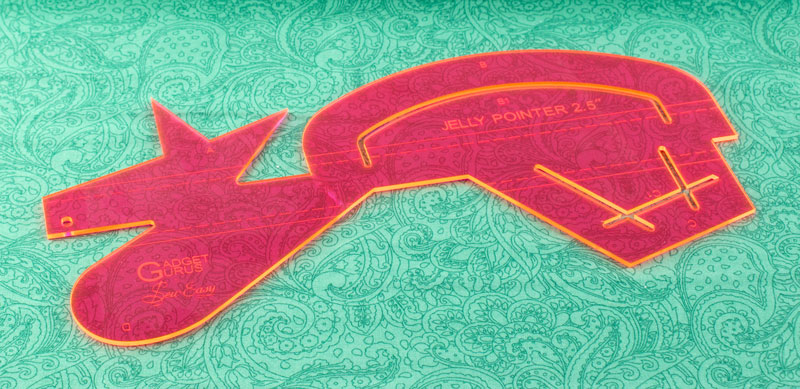 Лекало универсальное "Jelly Pointer" для вырезания геометрических форм	  ГЕЛА ERGG02.PNK														