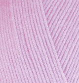 Пряжа "HAPPY BABY" 27 лиловый 5*100 г. 350м 65% акрил, 35% полиамид  ALIZE 27														