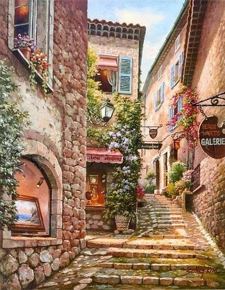 Набор для творчества "Аппликация объемная. Папертоль "Италия лестница"  СОНЕТ