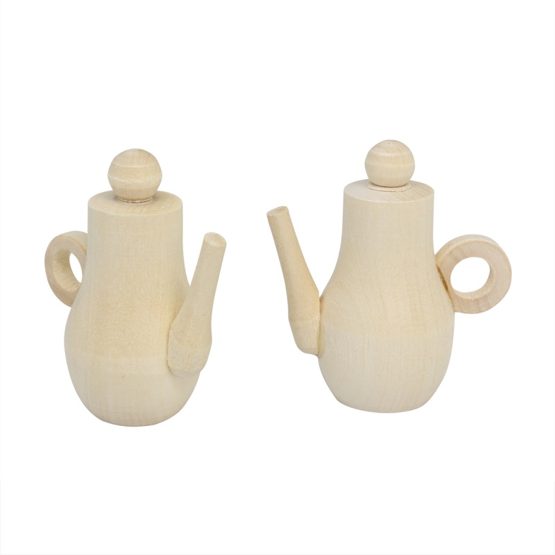 Заготовки деревян. Кофейник мини 52мм набор 2шт. за 1шт. 902888														