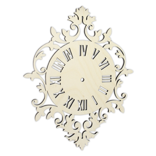 Заготовки деревян. Циферблат Римский 30*24см (L-330)  АСТРА L-330														