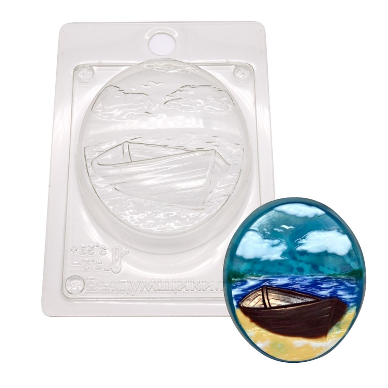 Форма для создания мыла "Лодка" пластик  Выдумщики 688759														