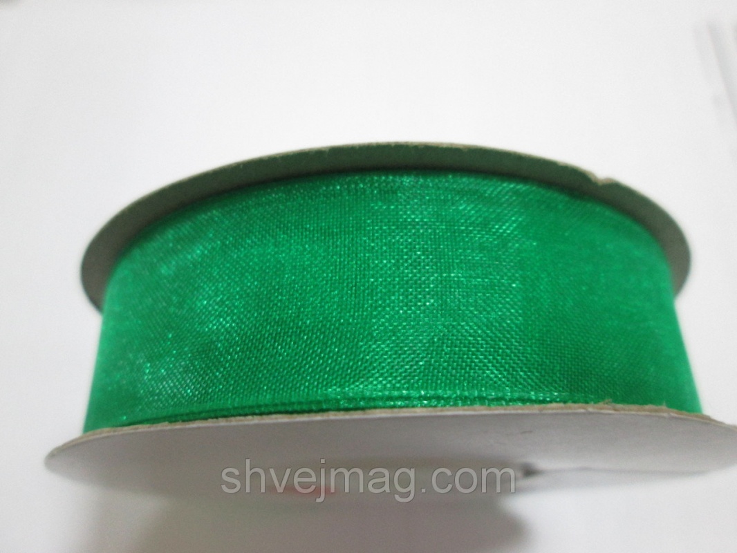 Лента капроновая 20мм №072/4049 т. зеленый 20мм*25м  BLITZ 072/4049														