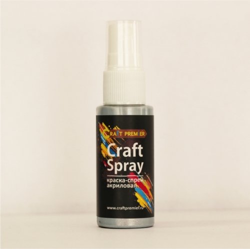 Краски акриловые-спрей Серебро перламутр 30мл  Craft Premier Z0102-05														