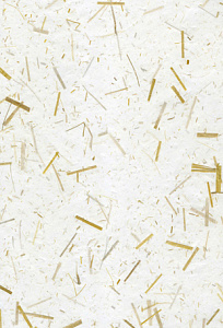 Бумага тутовая ручного изготовления 64*94см, тутовое волокно, цвет белый PTW														