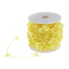 Лента-нить "Бабочки" желтые 42,6м за 1м