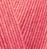 Пряжа "COTTON GOLD" 38 кораловый 493 5*100 г. 330м 55% хлопок, 45% акрил  ALIZE 38