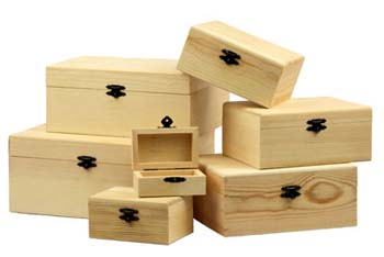 Заготовки деревян. Шкатулки набор  Buratini WB-21														