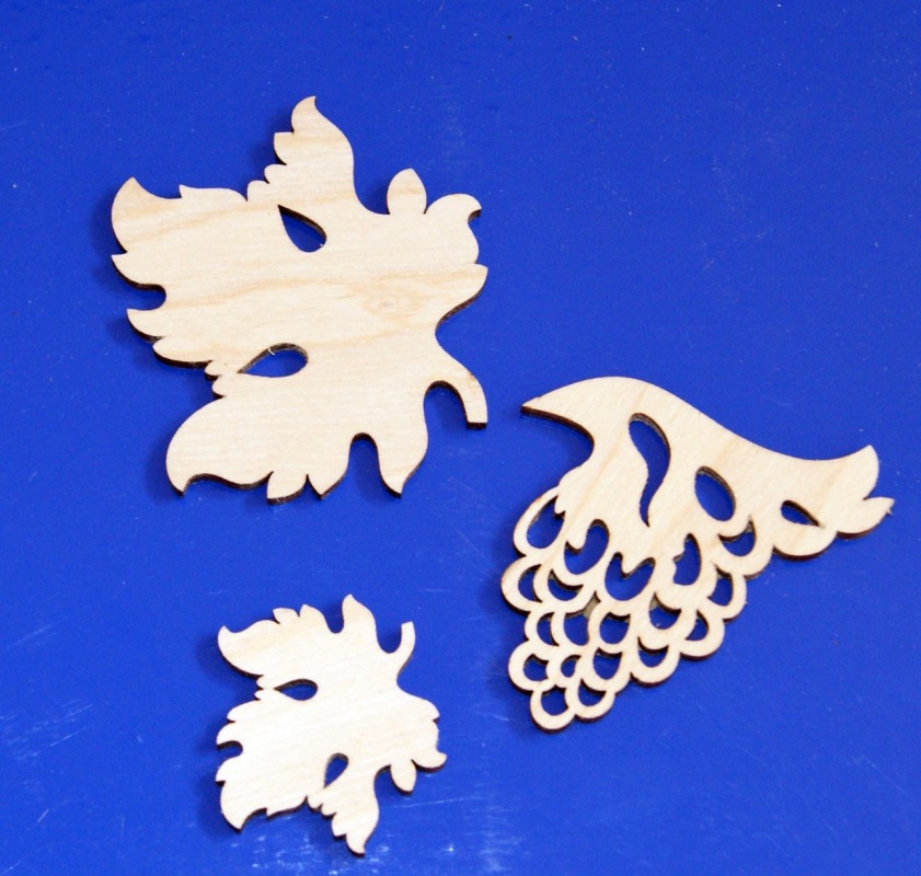 Заготовки деревян. Виноград 3дет. фанера  СОЗВЕЗДИЕ