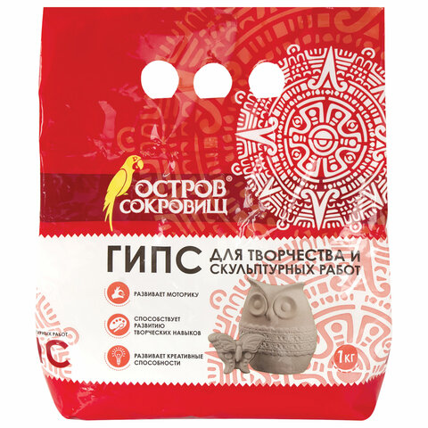 Гипс скульптурный белый 1000гр МГП-032-002/661546														