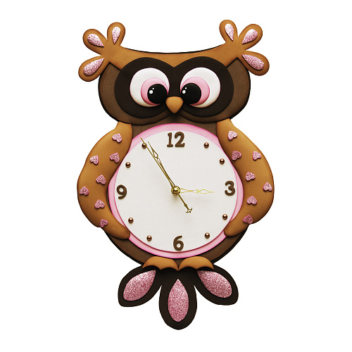 Набор для творчества "Часы. Сова" фоамиран  Волшебная мастерская