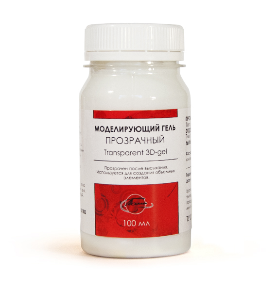 Гель моделирующий прозрачный 100 мл  ТАИР 1201500														