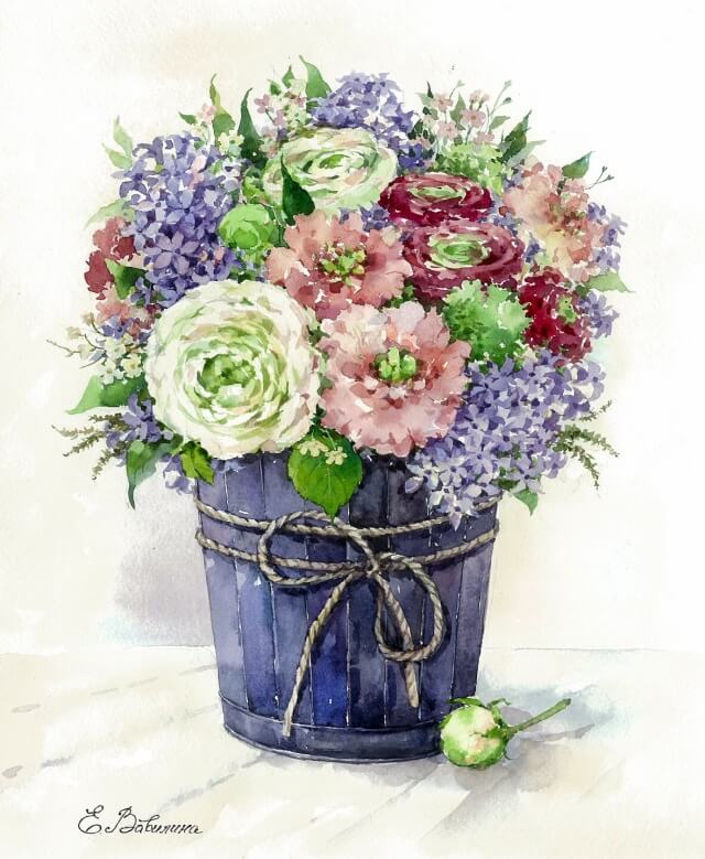 Мозаика "Сиреневая нежность" 028LG 40*50см LG028														