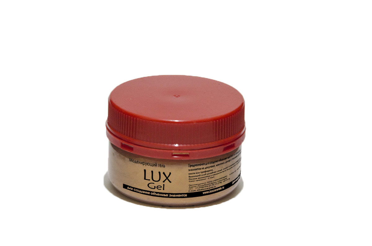 Гель моделирующий "LuxGel" 80 гр. бронза LG5V80														