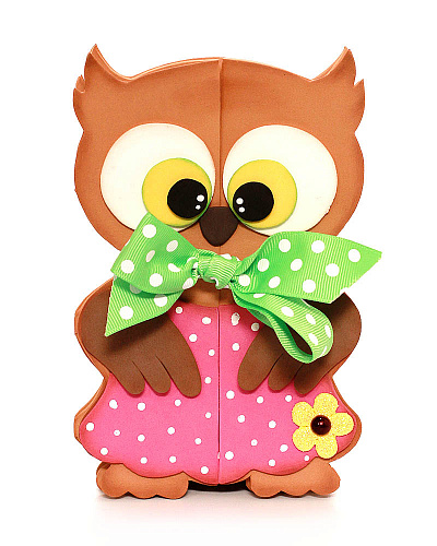 Набор для творчества "Открытка. Совушка" фоамиран  Волшебная мастерская