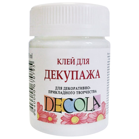 Клей для декупажа 50мл.  Dekola 8628932														