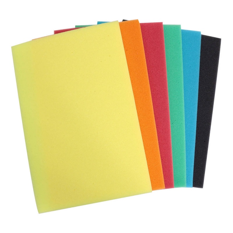 Поролон цветной 6цв. 05мм А4  Астра 559782