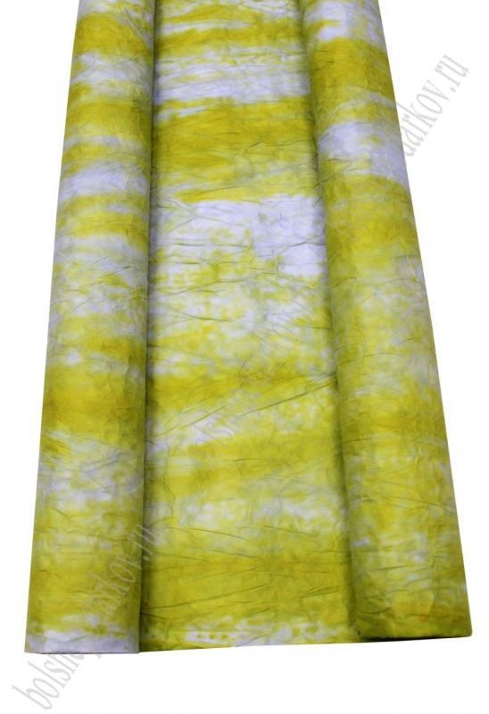 Бумага упаковочная "Жатая. ECO LUXE" флюритовый №54 зеленый 70см*4,5м за 1 м 811-147														